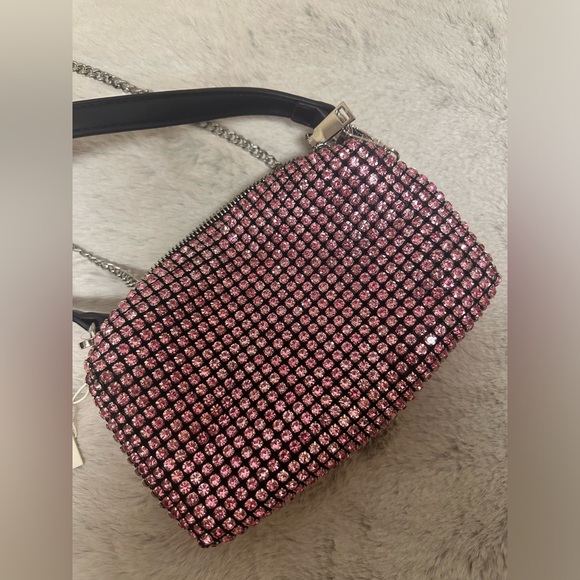 madison west pink crystal bag - Picture 2 of 4
